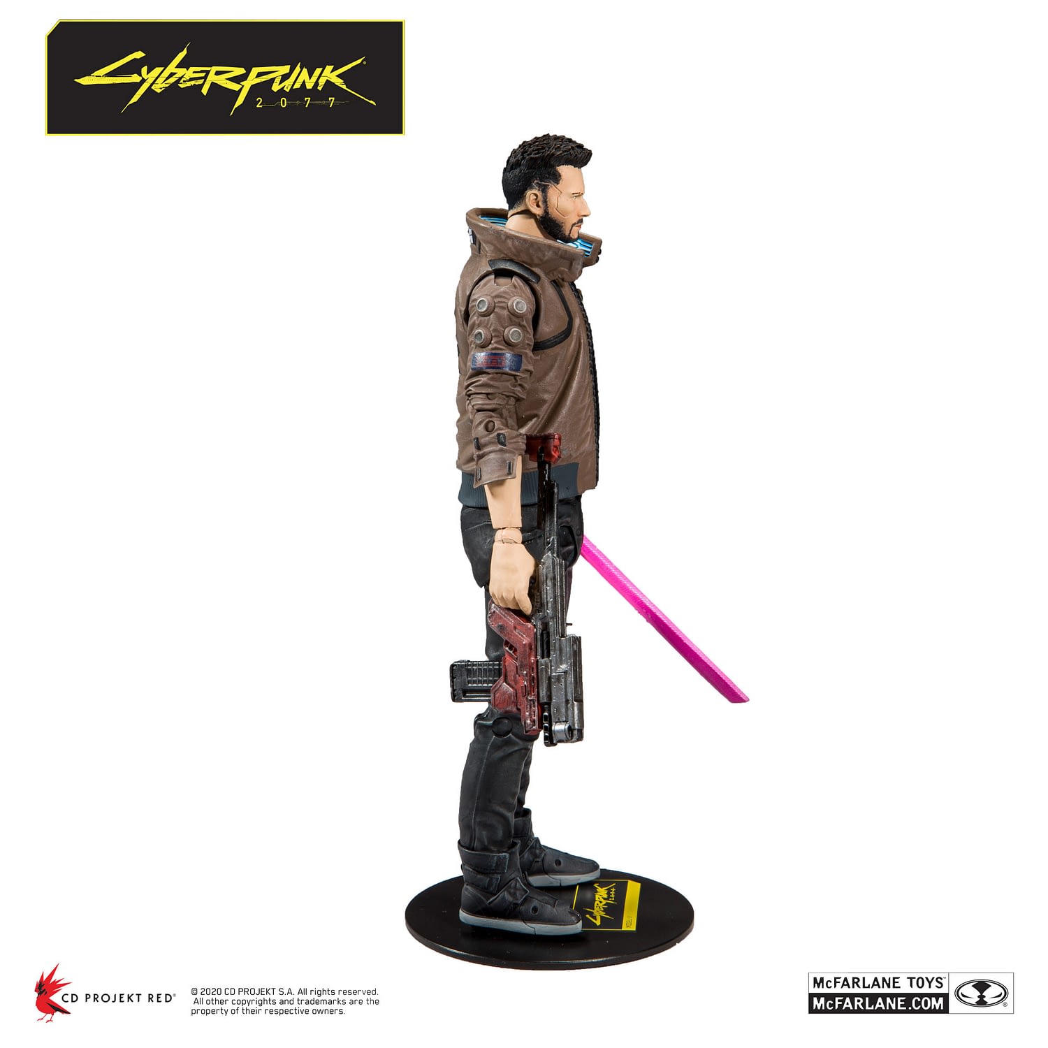 keanu reeves cyberpunk action figure