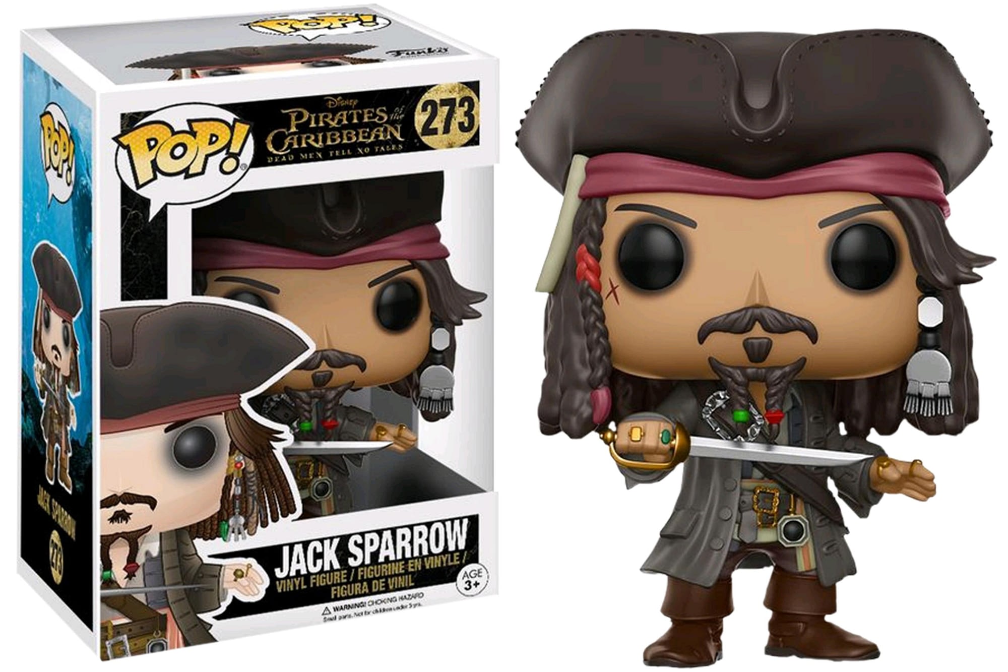 gold jack sparrow funko pop