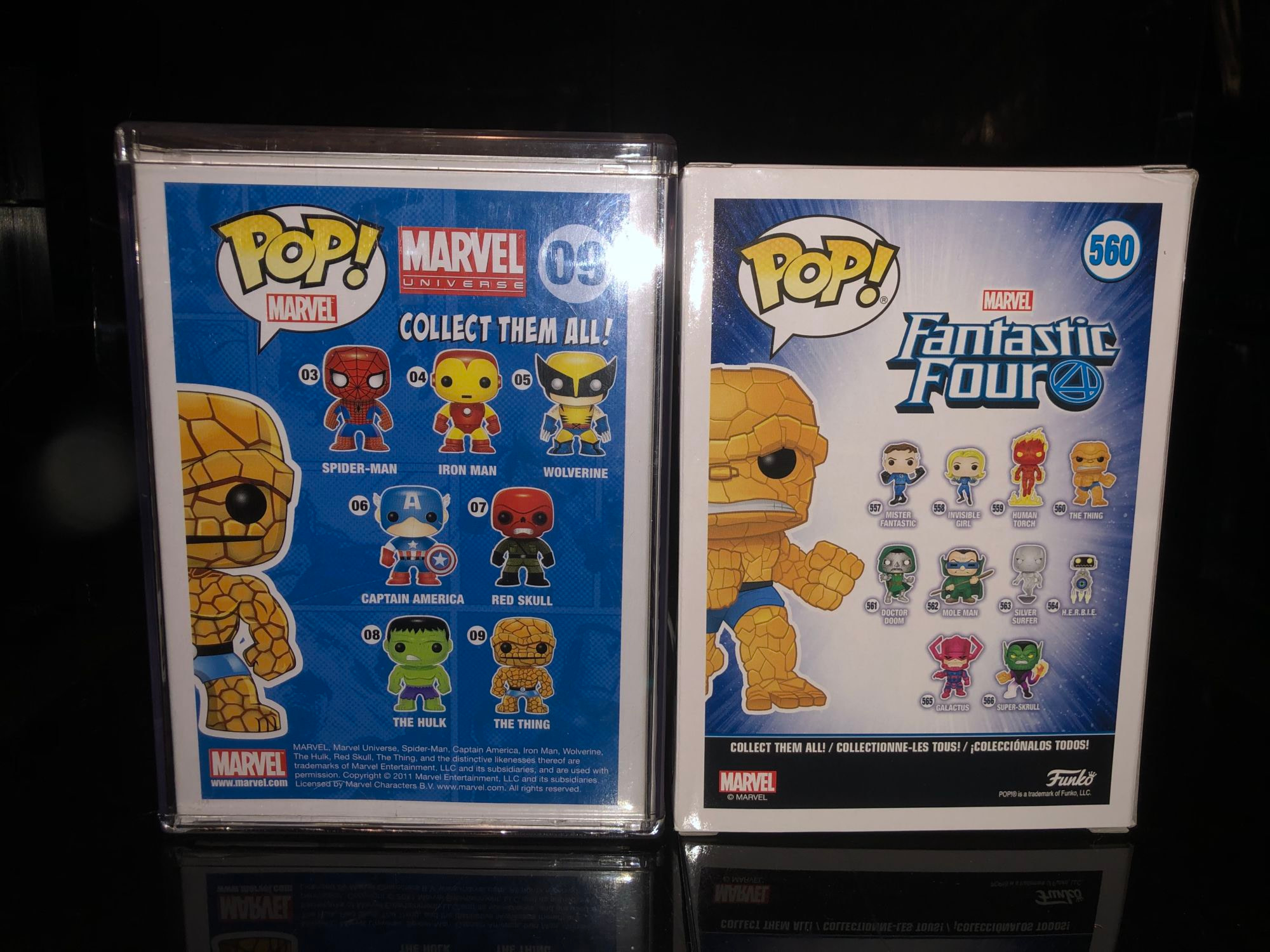 fantastic four pops