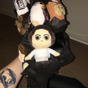 star wars plush bouquet