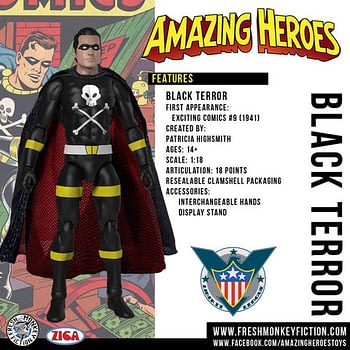 the amazing heroes figures list