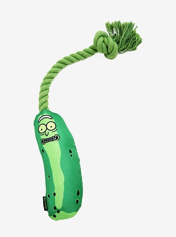 pickle rick dog toy