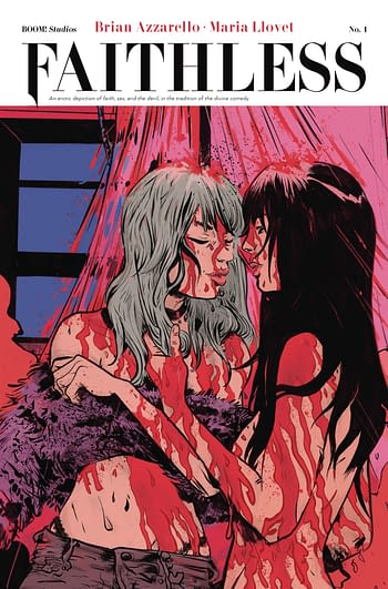 Tula Lotay's Secret 'Erotic' Cover For Brian Azzarello and Maria Llovet's Faithless, Revealed