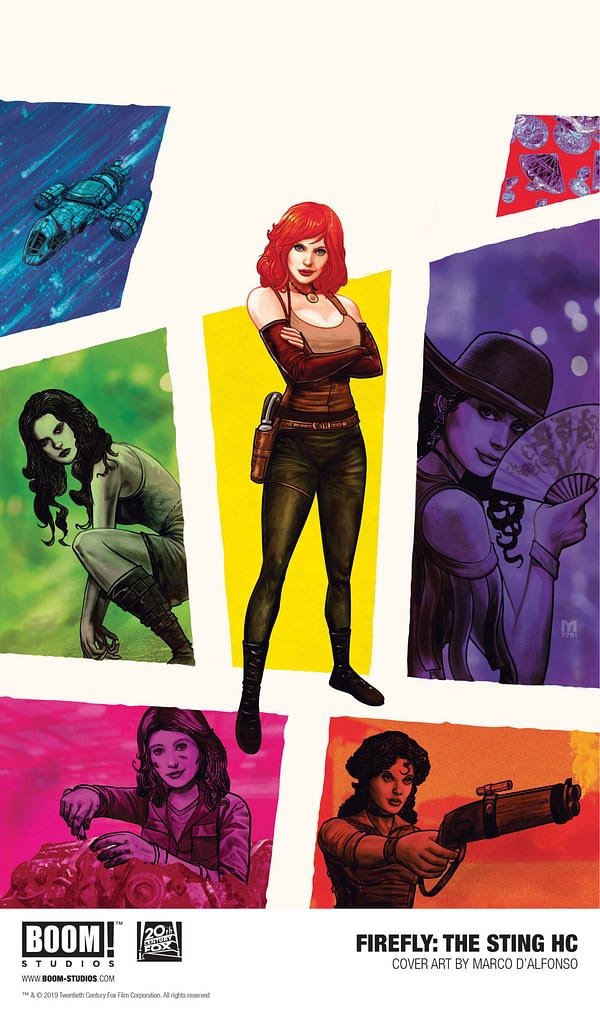 Saffron Returns for Firefly: The Sting OGN That's the Opposite of Marvel #1000
