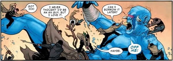 How Many Madroxes Does It Take to Kill a Frost Giant? War of the Realms: Uncanny X-Men #2 Preview