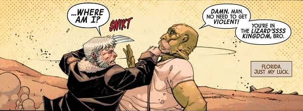 Florida Man Dismembers Strangers, Steals Truck (Dead Man Logan #7 Preview)