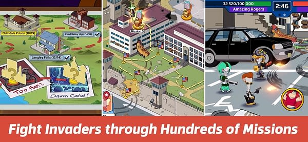 "American Dad! Apocalypse Soon" Launches On Mobile Devices