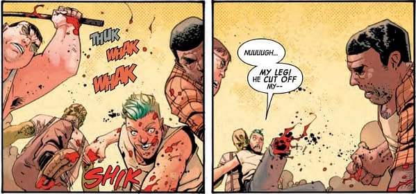 Florida Man Dismembers Strangers, Steals Truck (Dead Man Logan #7 Preview)