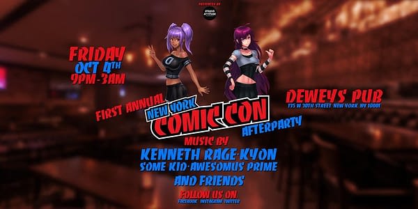 Party List of New York Comic Con 2019