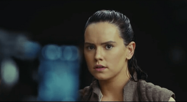 Daisy Ridley in Star Wars: The Last Jedi