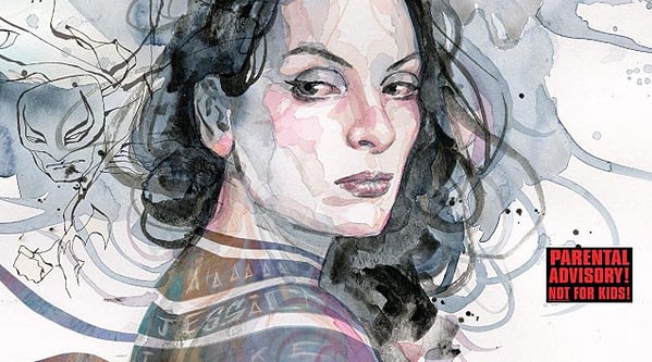 Jessica Jones #18 cover by David Mack