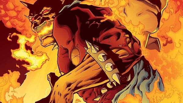 The Demon: Hell is Earth #1 cover by Brad Walker, Andrew Hennessy, and Lee Loughridge