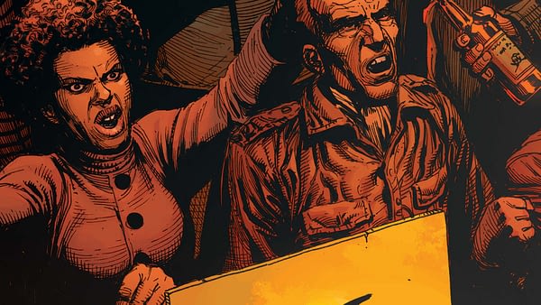 Doomsday Clock cover by Gary Frank and Brad Anderson