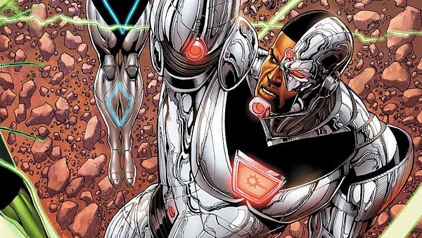 Justice League #33 cover by Ethan van Sciver and Jason Wright