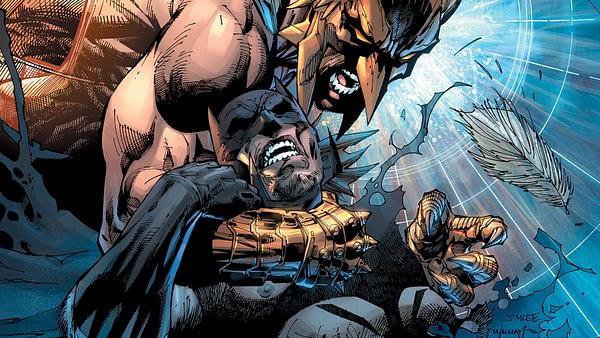 Hawkman Found variant cover by Jim Lee, Scott Williams, and Alex Sinclair