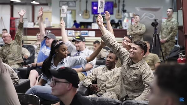 When People Who Drive Actual Tanks For a Living, Got to See the Batmobile Prop