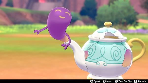 Haunted Teapots Are Coming To Pokémon Sword Shield