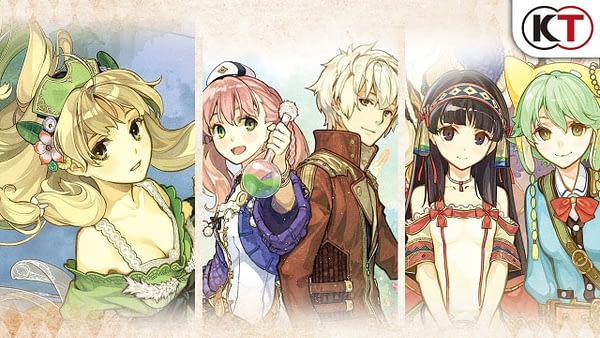 Koei Tecmo Announces "Atelier Dusk Trilogy Deluxe Pack" For 2020
