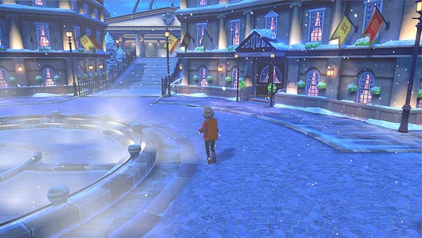 Theres Snow Right Now In Pokémon Sword Shield For An Event