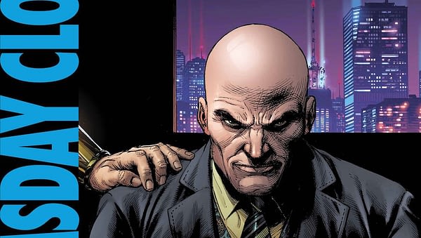 Doomsday Clock #2 cover by Gary Frank and Brad Anderson