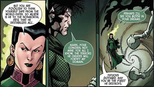 Nightmare is a Climate Change Denier in Doctor Strange #14 (Preview)