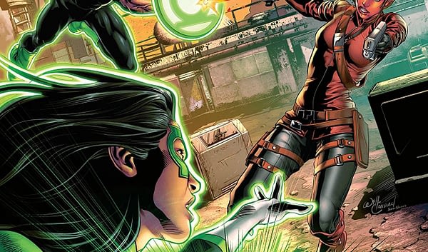 Green Lanterns #41 cover by Will Conrad and Ivan Nunes