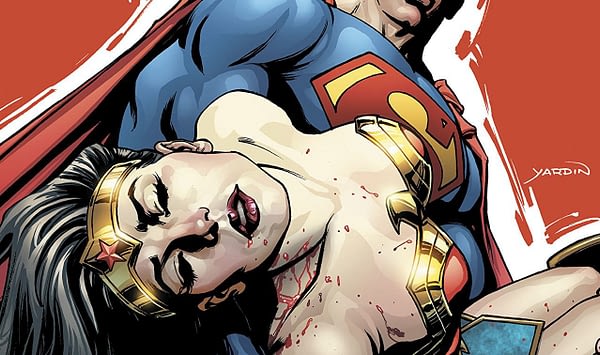 Justice League #42 cover by David Yardin