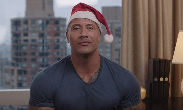 the rock christmas shirt