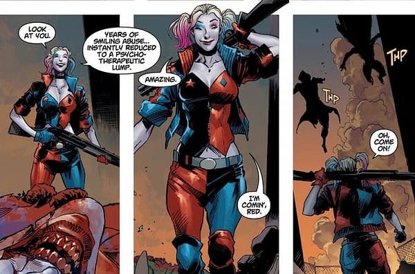 Harley Finally Gets Even with The Joker in Tomorrow's DCeased #3