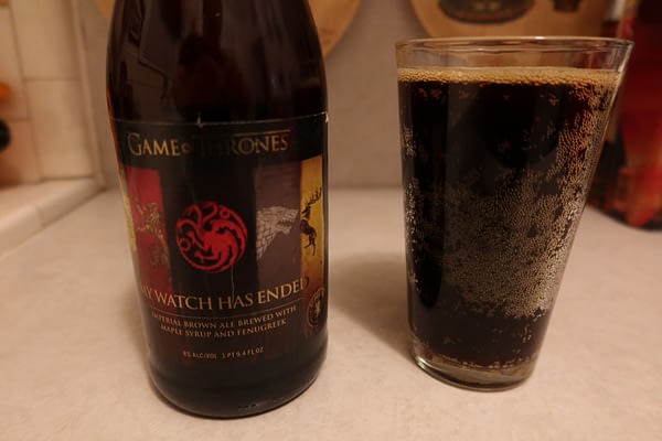 Review: "Game Of Thrones" - "My Watch Has Ended" Beer By Ommegang