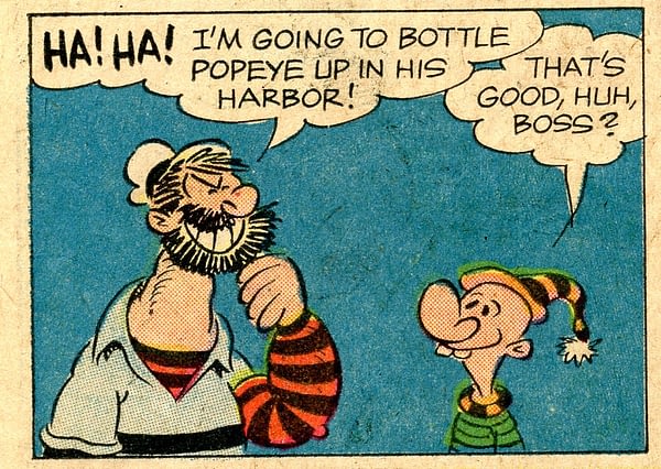 Sixty Years Ago, Popeye’s Enemy Lost His Name!