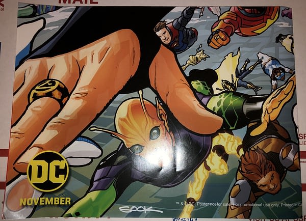 Promotional Posters That Comic Stores Get Legion Of Super