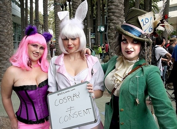 Cosplay is not Consent