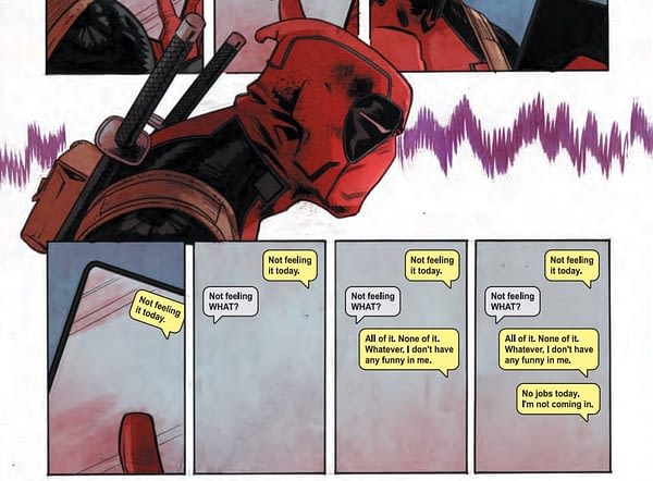 Even Deadpool Gets The Blues In Next Weeks Deadpool 6