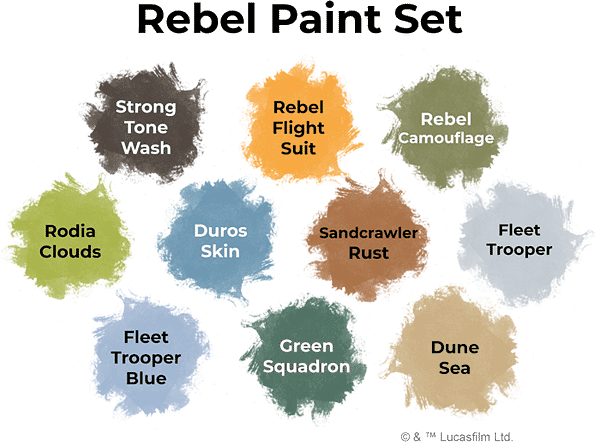 FFG Teams up with Army Painter for 'Star Wars: Legion' Paint Sets