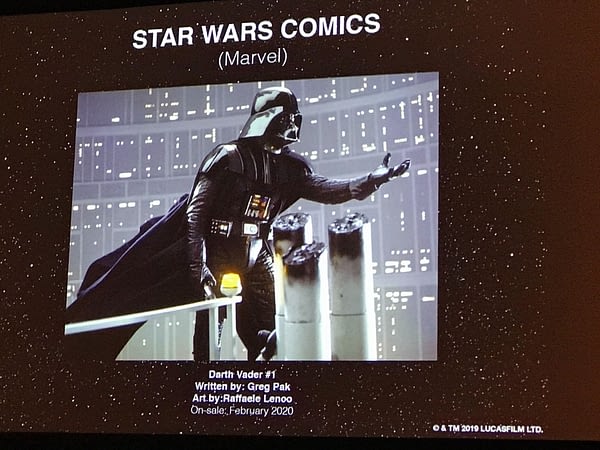 Marvel Comics to Publish Star Wars #1 and Darth Vader #1 in 2020