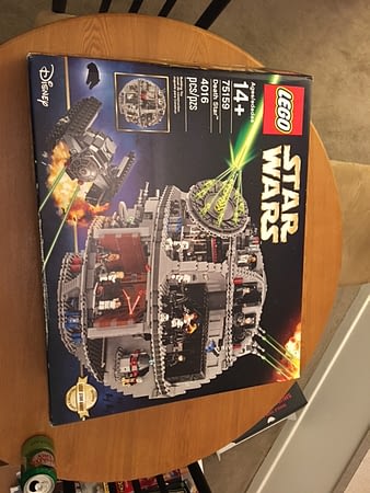 lego death star box dimensions