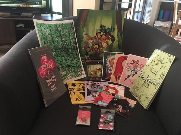 The author's modest TCAF haul.