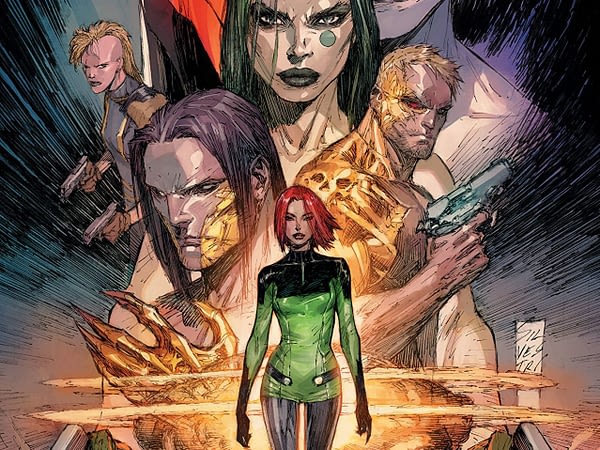 Cyber Force #1 cover by Marc Silvestri
