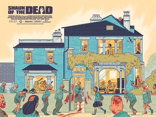 Shaun of the Dead Mondo Poster