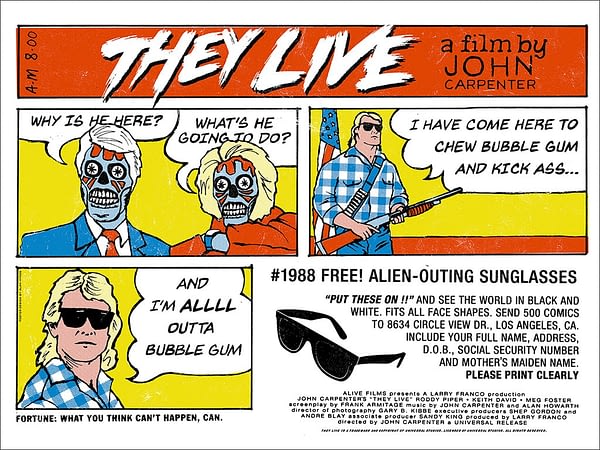 Mondo They Live Poster by Alan Hynes