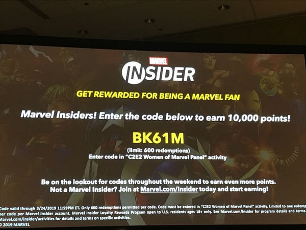 Please Post Marvel Insider Codes for C2E2 2019 Here : r/ContestOfChampions