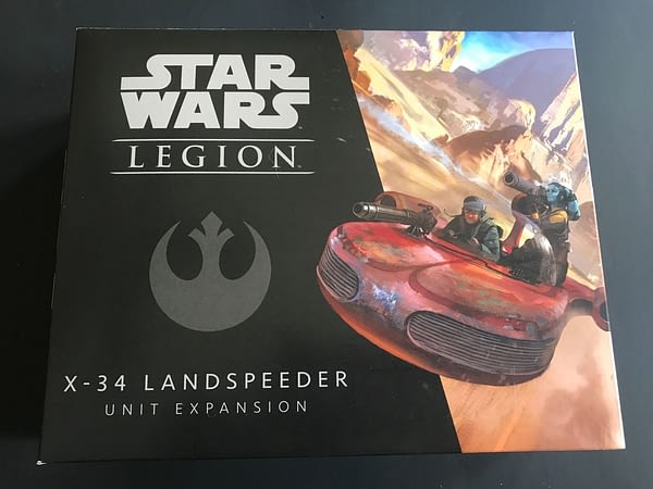 Looking Under the Hood of Fantasy Flight's X-34 Landspeeder for 'Star Wars: Legion'