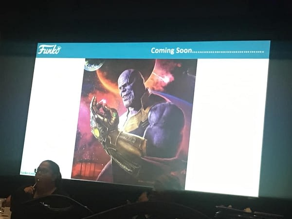 Funko Previews Exclusive Thanos "Snap" Pop Coming in December?