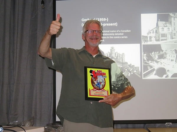 The winners of the Joe Shuster Awards 2019