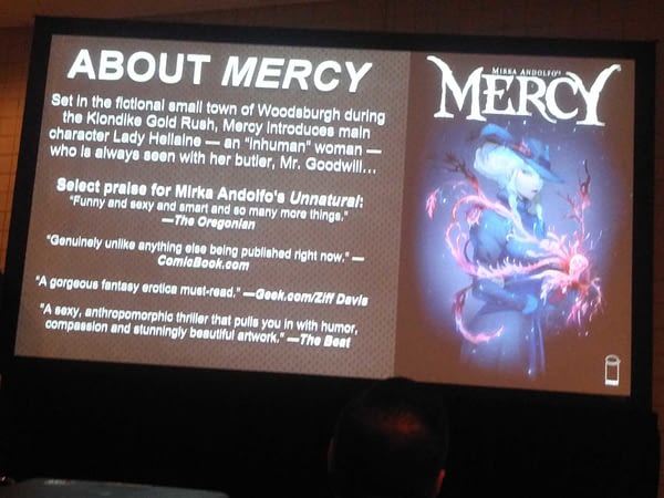 Mirka Andolfo S Mercy Gets A Video Trailer Coming From Image Comics In March 2020