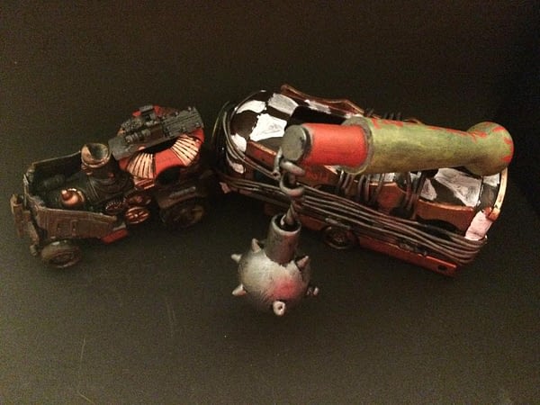 Hobby: Building The War Rig for "Gaslands: Refuelled"