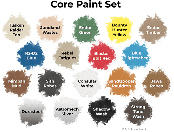 FFG Teams up with Army Painter for 'Star Wars: Legion' Paint Sets