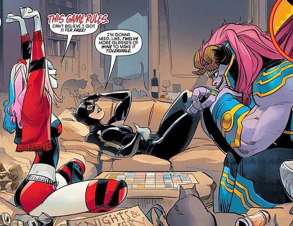 Catwoman Disses Tabletop Gamers in Harley Quinn #61 Preview