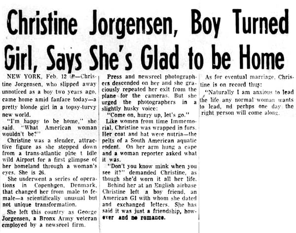 The Surprising Trans-Themed Story in Space Adventures #7 from 1953